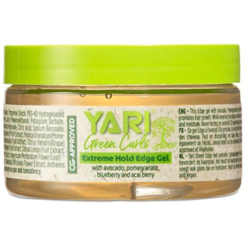 Yari Green Curls Extreme Hold Edge Gel 125ml